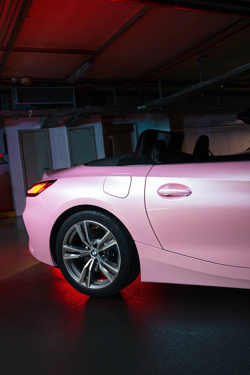 Заднее крыло и колесо BMW Z4
